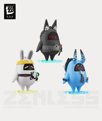 [Official Merchandise] Zenless Zone Zero Bangboo Standee Miyaboo, Asaboo & Soukaboo Toy Keychain