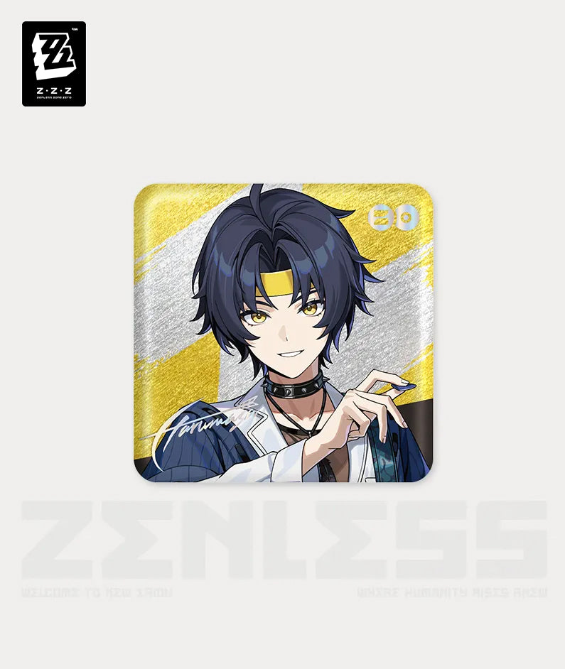 Harumasa Tinplate Badge