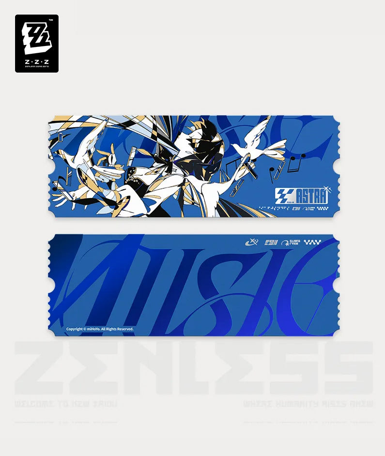 ZZZ Astra Stars of Lyra Live Collectible Ticket
