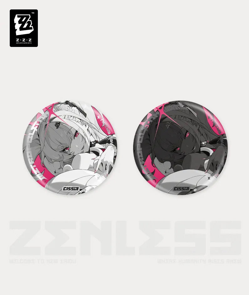 Zenless Zone Zero Metropolitan Order Division Cinema Character Badge