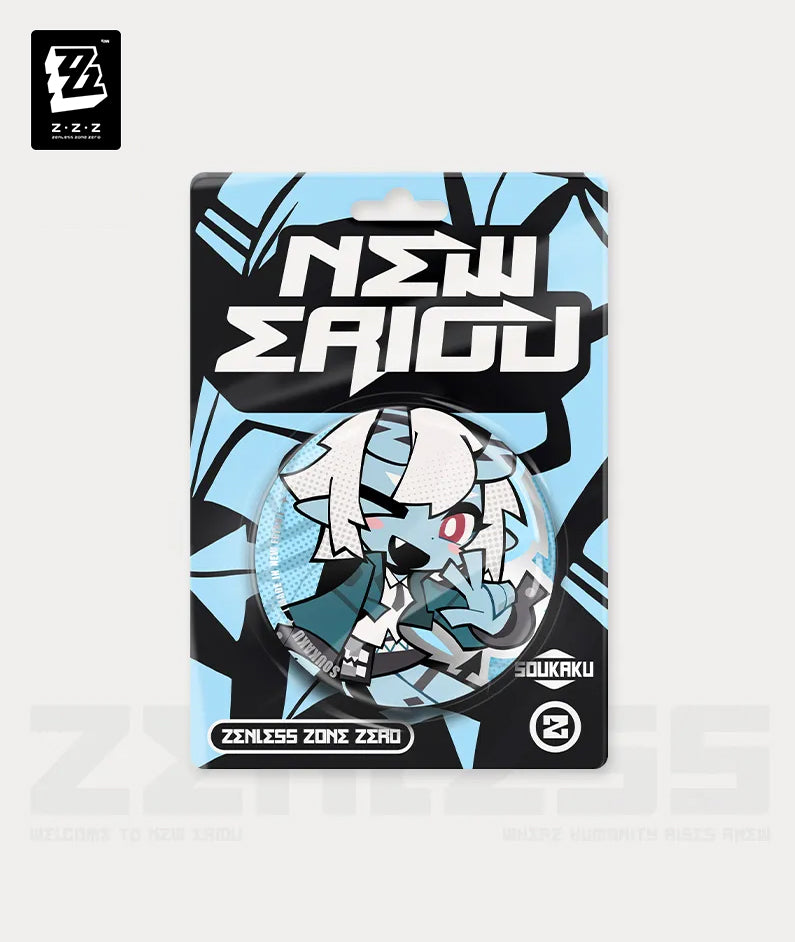 ZZZ Soukaku Chibi Badge