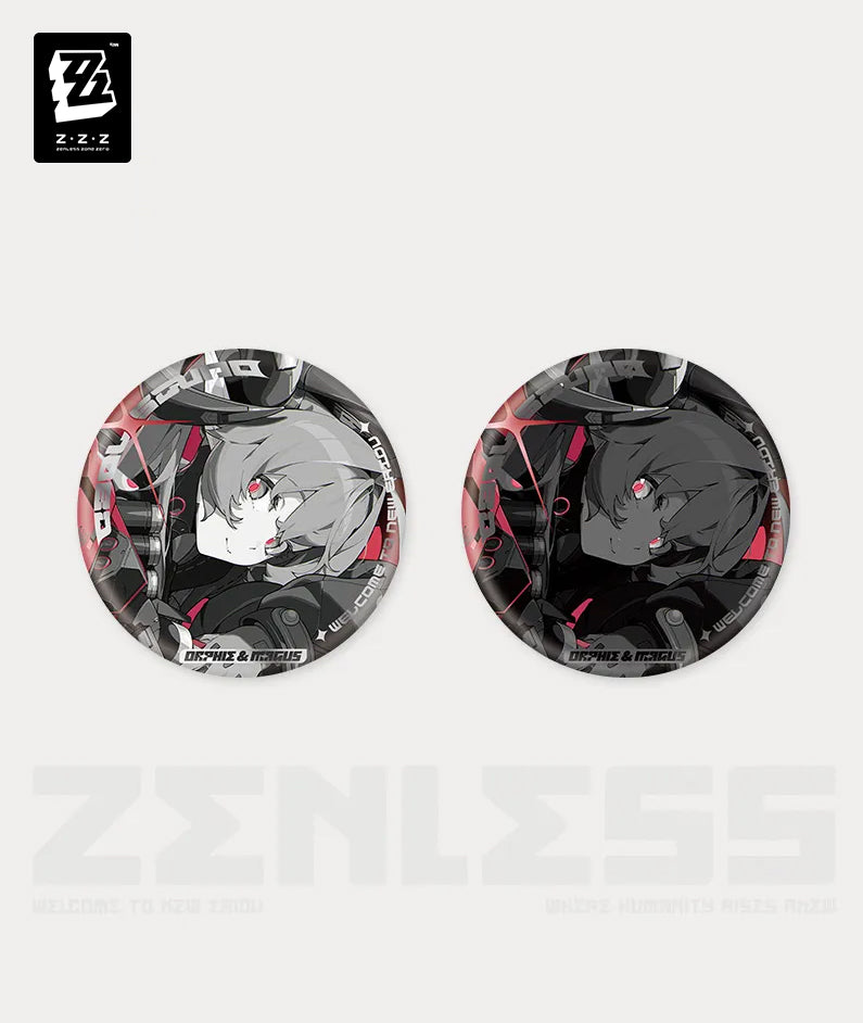 Orphie & Magus Mindscape Cinema Art Badge