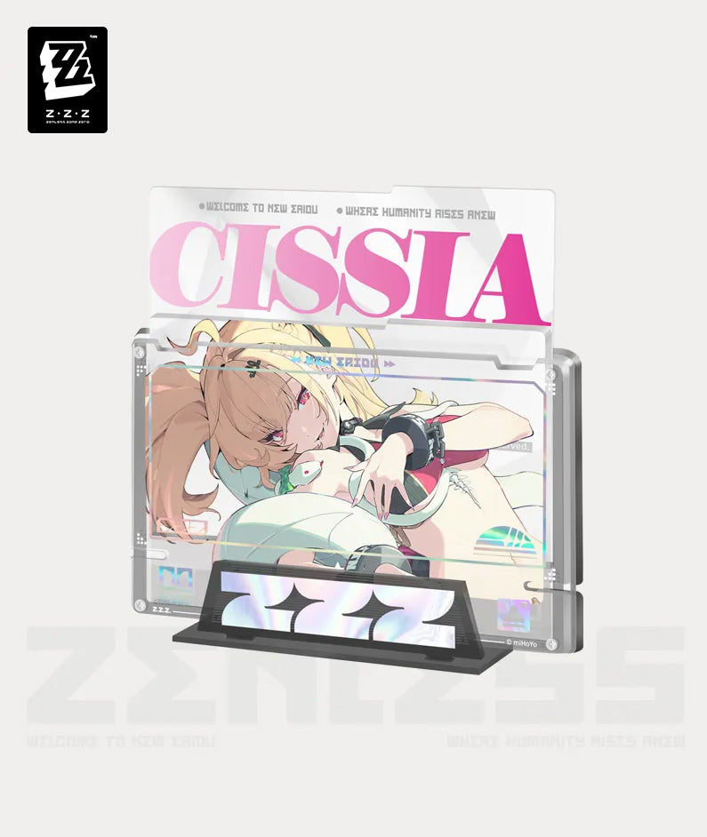 ZZZ Cinema Metropolitan Order Division Character Framed Acrylic Card Set