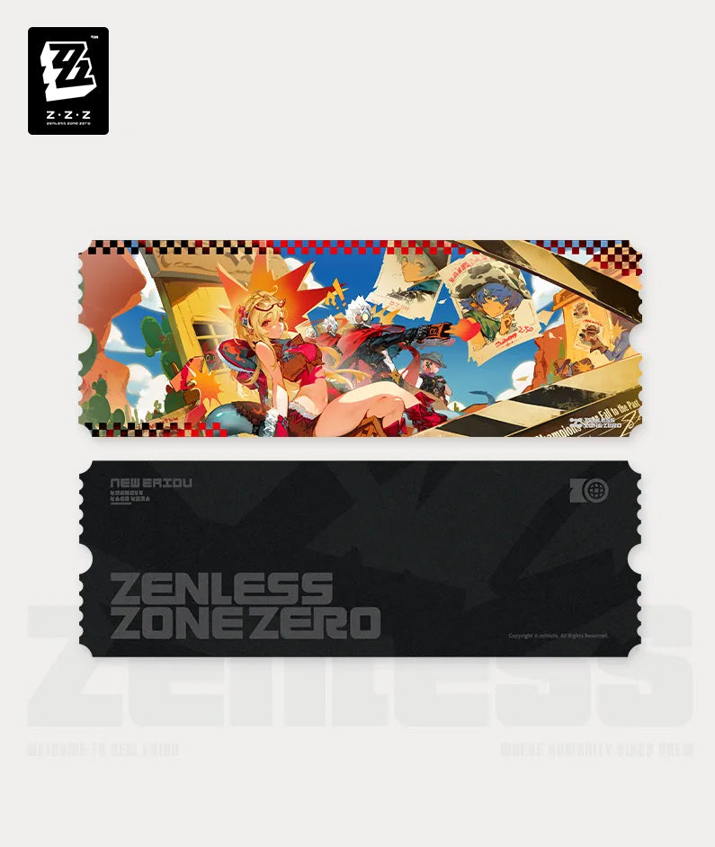 Zenless Zone Zero New Eridan Sunset Holographic Ticket