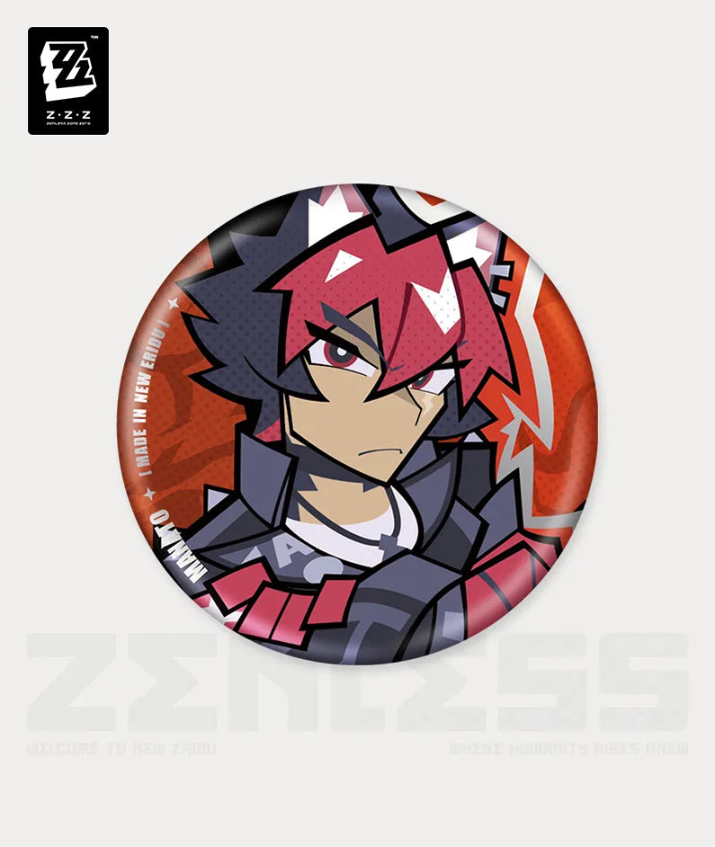 Komano Manato Chibi Badge