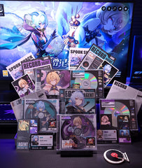 Zenless Zone Zero Spook Shack Character CD & DVD Disc Collectible Set
