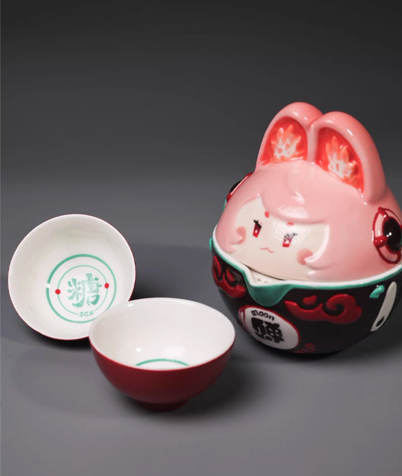 Zenless Zone Zero Zhao Ceramic Tea Set