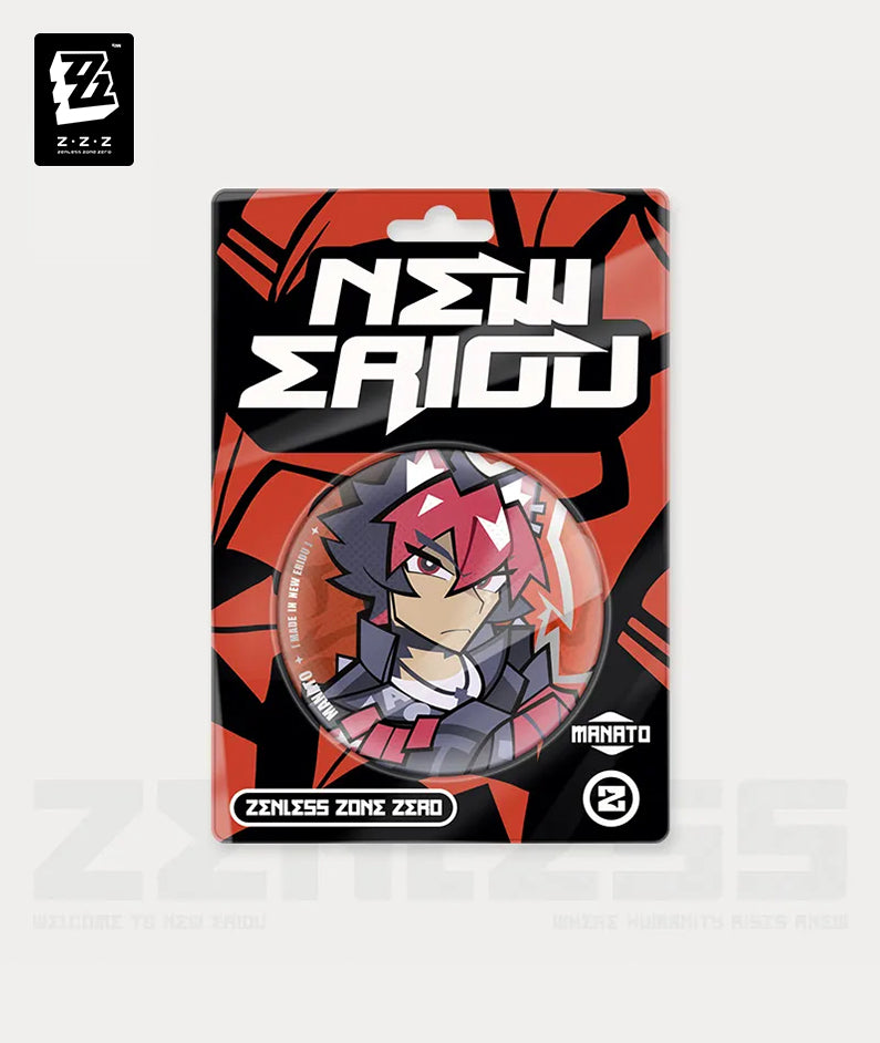 ZZZ Manato Chibi Badge