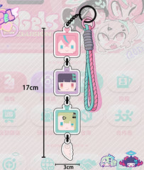 ZZZ Angels of Delusion Keychain