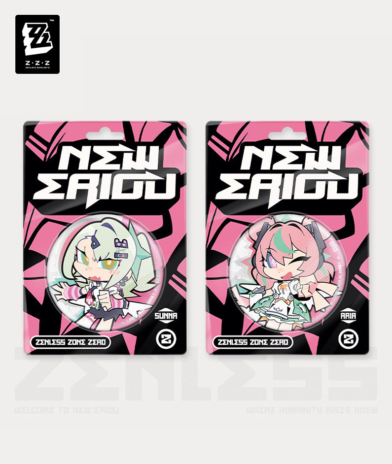 Zenless Zone Zero Ridu Series Angels of Delusion Chibi Badge