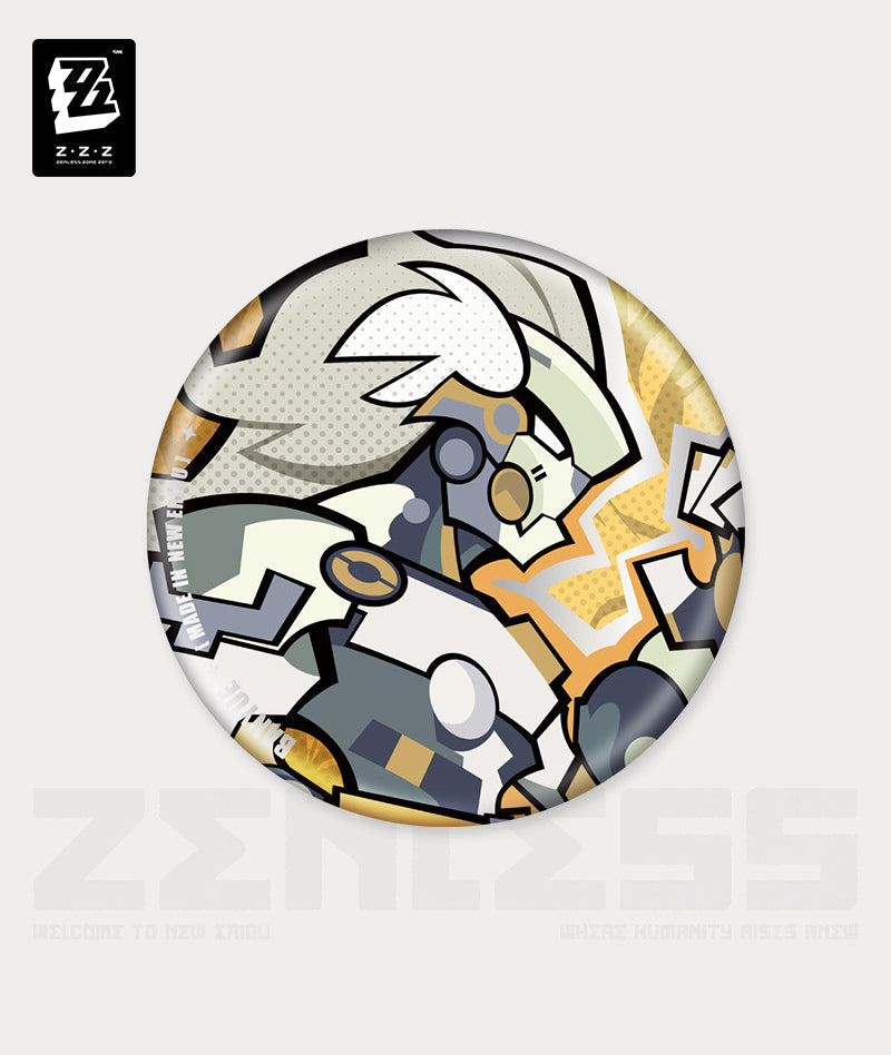Banyue Chibi Tinplate Badge