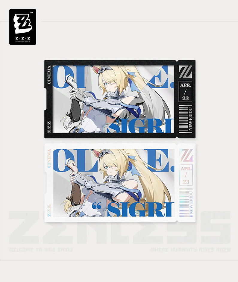 Zenless Zone Zero Cinema APD Collectible Card Set - Sigrid