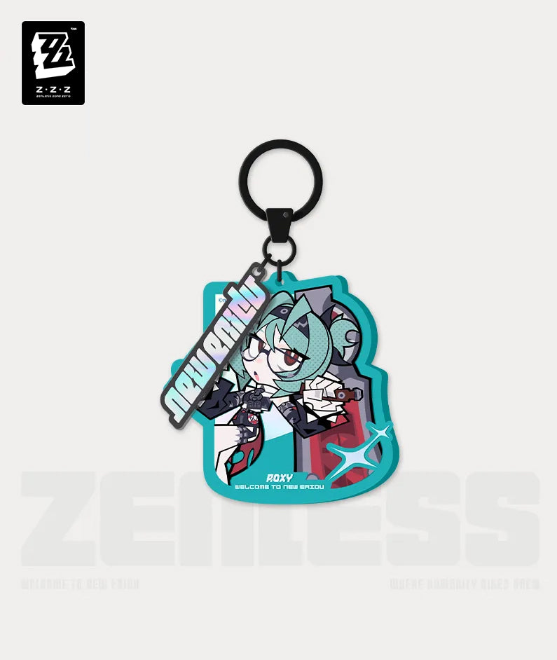 Zenless Zone Zero Ridu Series Flint Workshop Chibi Keychain - Roxy