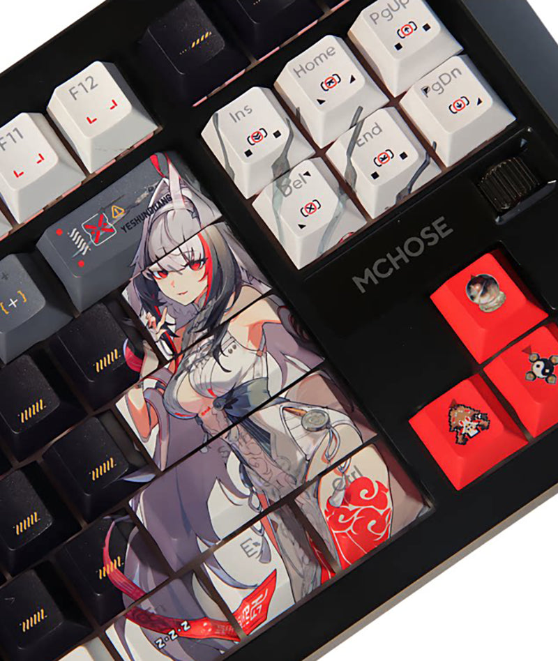 Zenless Zone Zero Ye Shunguang Keycap Set