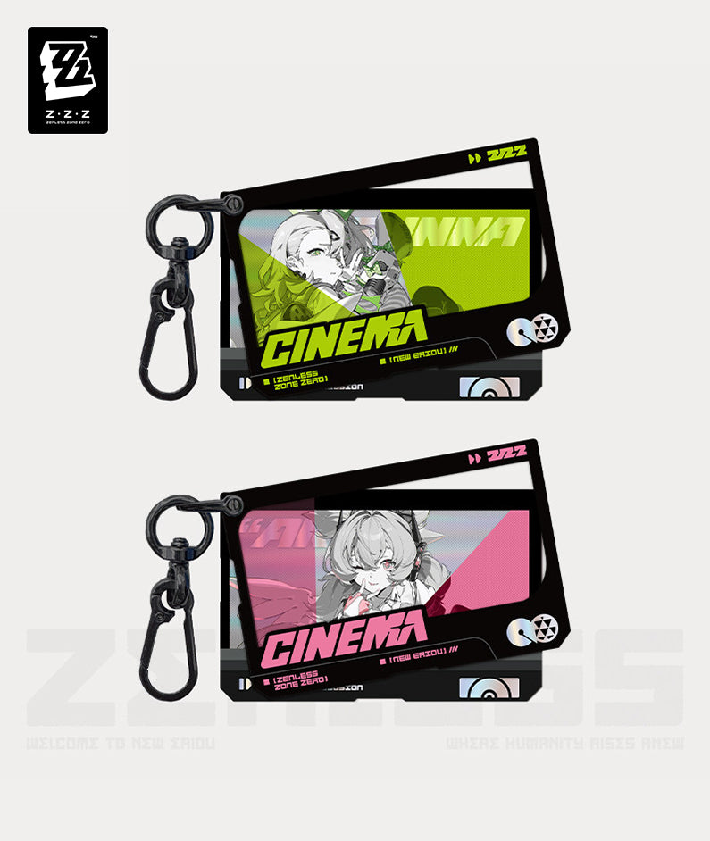 Zenless Zone Zero Cinema Angels of Delusion Acrylic Keychain