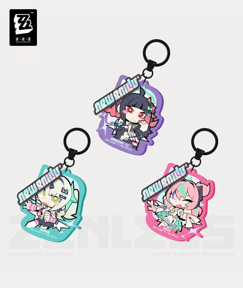 ZZZ Angels of Delusion Chibi Keychain