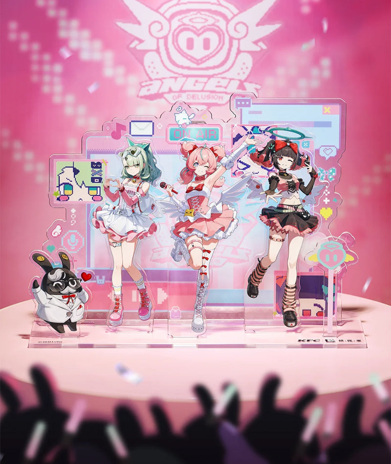 KFC x Zenless Zone Zero Angels of Delusion Light-Up Acrylic Stand