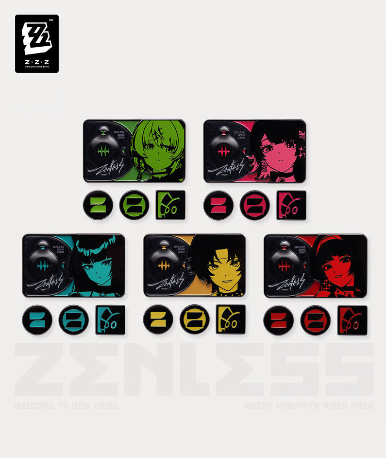 Zenless Zone Zero Fes 2025 Metal Badge Set