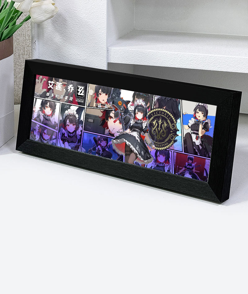 ZZZ Ellen Art Photo Frame Ornament