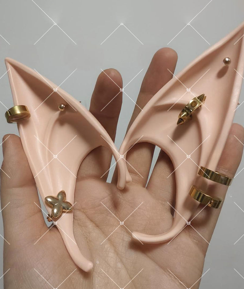  Hugo Cosplay Elf Ears Prop