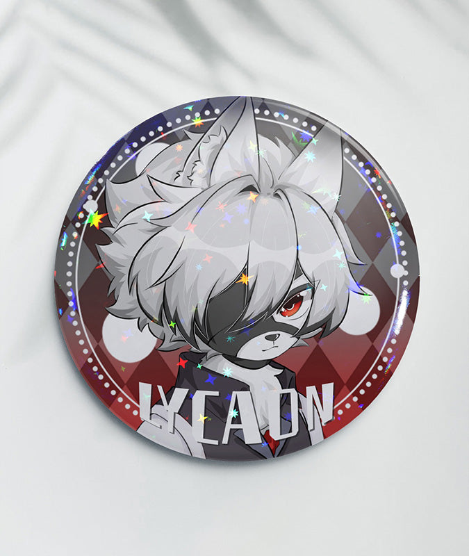 ZZZ Lycaon Chibi Badge