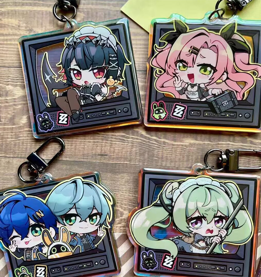 Zenless Zone Zero Chibi Keychains – Ellen Joe, Nicole & Corin