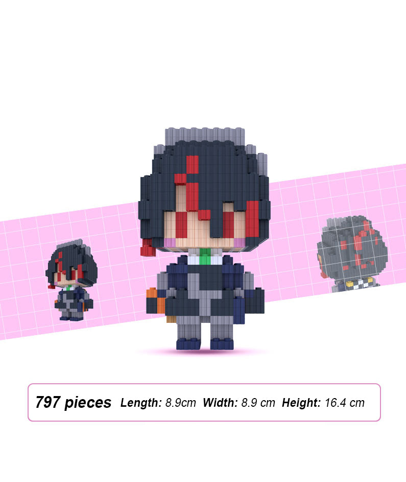 Zhu Yuan Building Block Figure