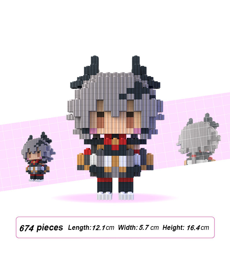 Caesar Building Block Figure