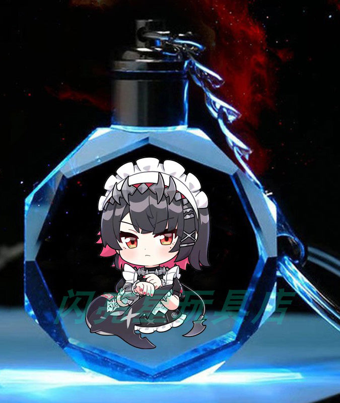 Ellen Joe Shark Girl LED Keychain