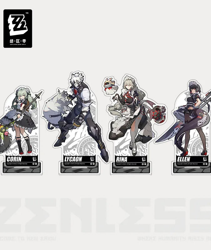  Zenless Zone Zero Character Cards Acrylic Stand Victoria Housekeeping