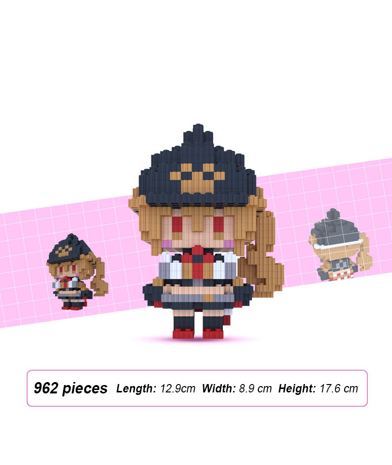 Lucy Building Block Figure