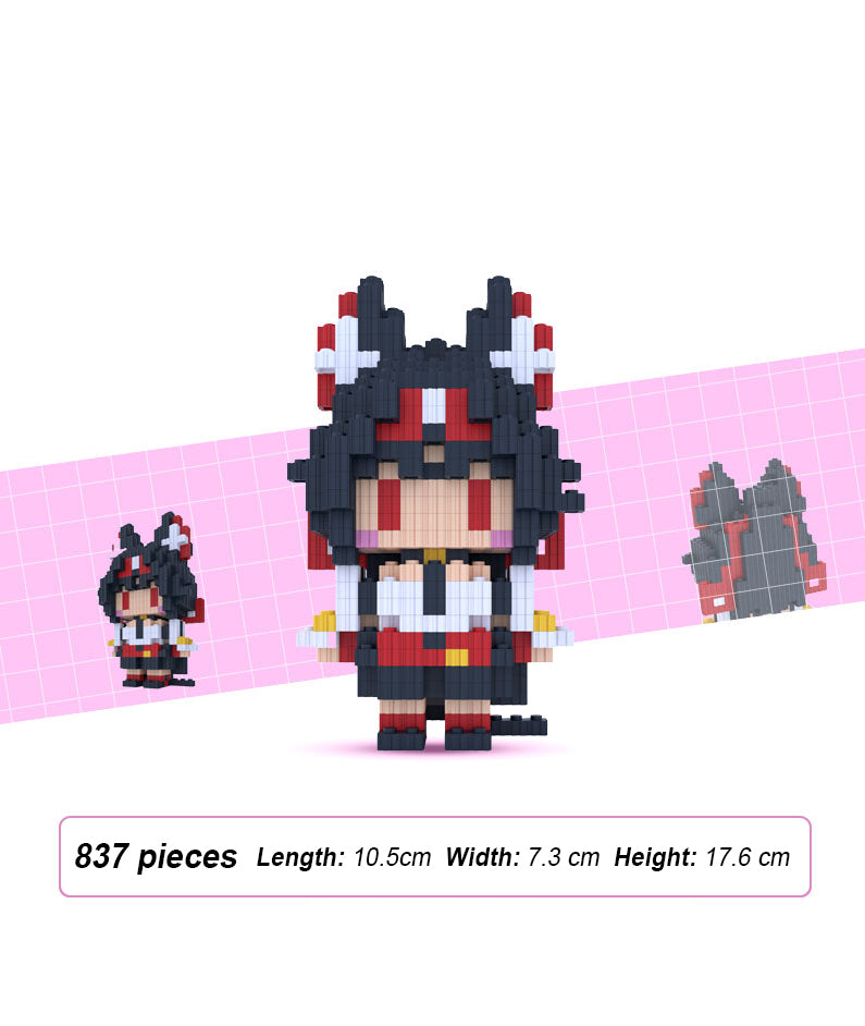 Nekomata Building Block Figure