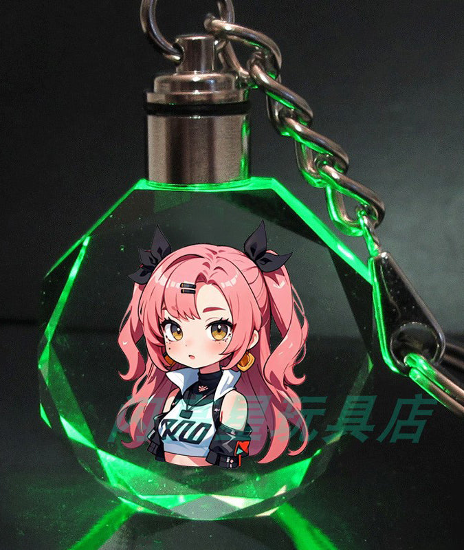 Nicole LED Keychain