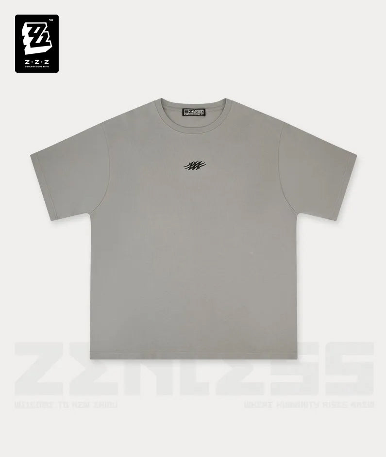 Zenless Zone Zero Cotton T-shirt - Grey