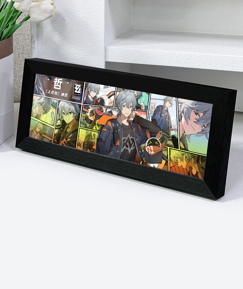 Character Photo Frame ZZZ Character Art Photo Frame Ornament for Desktop – 141Store