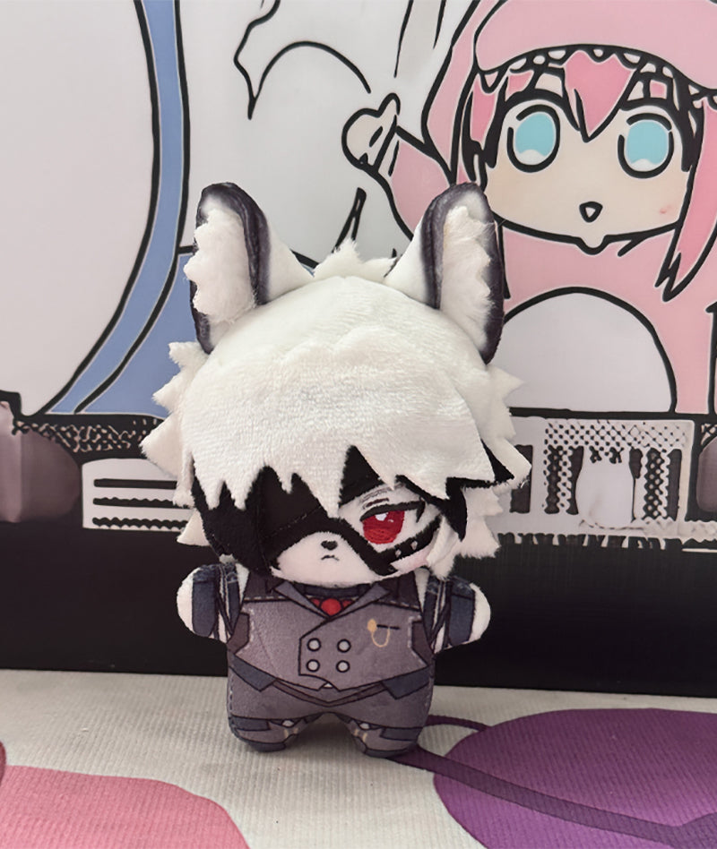 Lycaon Chibi Plush Keychain